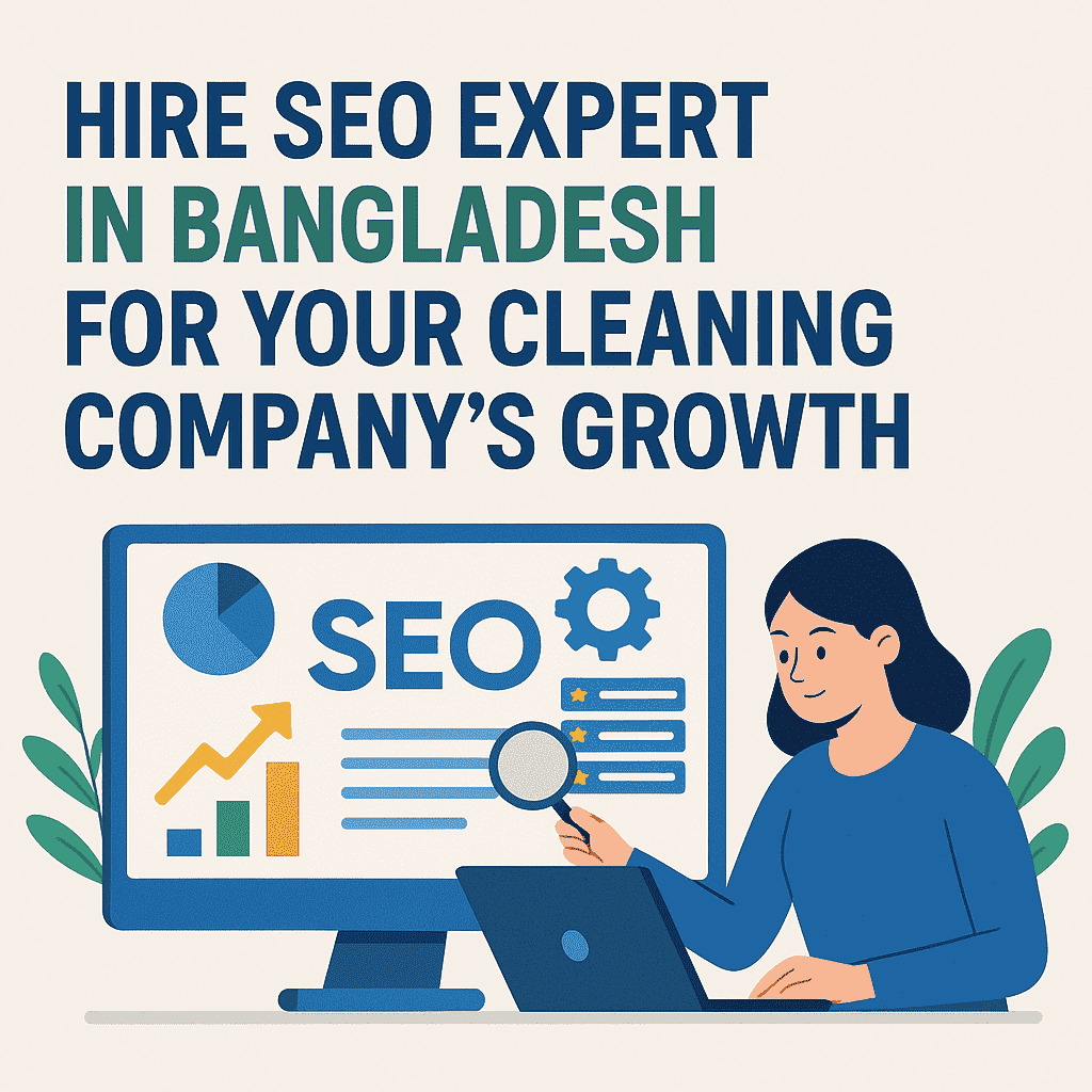 Hire SEO Expert in Bangladesh for Your Cleaning Company’s Growth