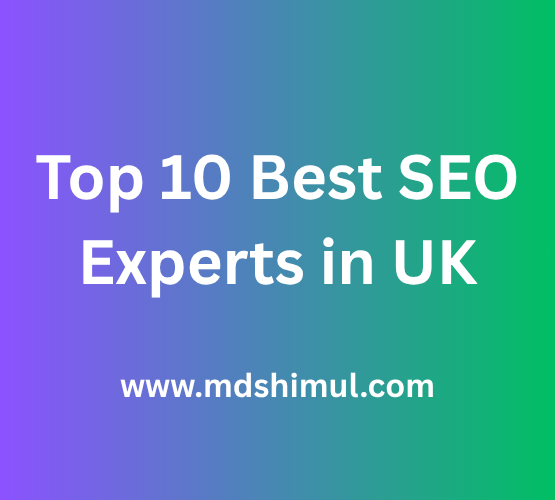 Top 10 Best SEO Experts in UK