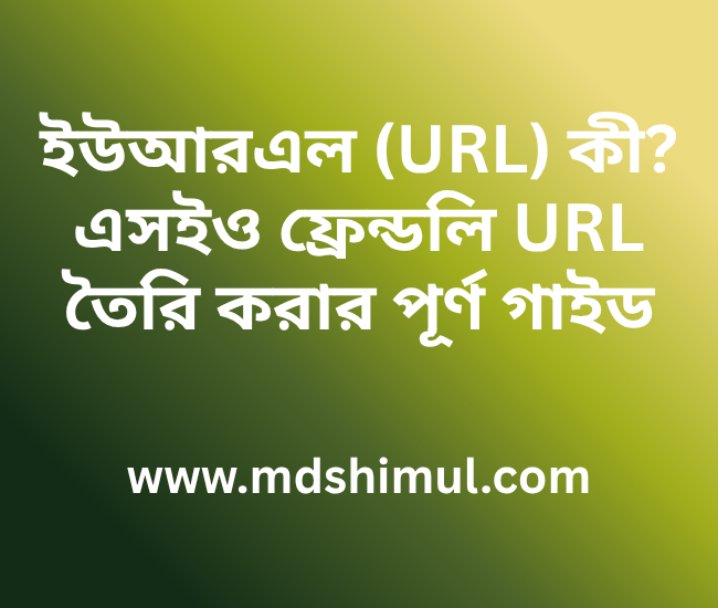 ইউআরএল (URL) কী এসইও ফ্রেন্ডলি URL তৈরি করার পূর্ণ গাইড