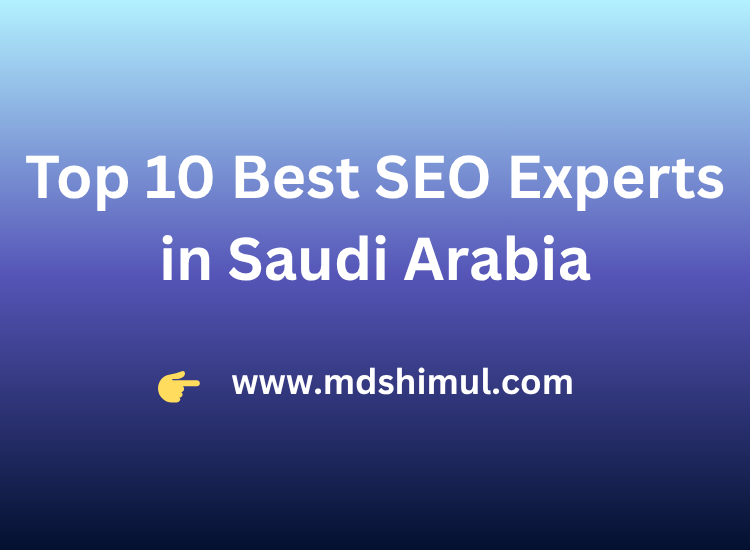 10 Best SEO Experts in Saudi Arabia