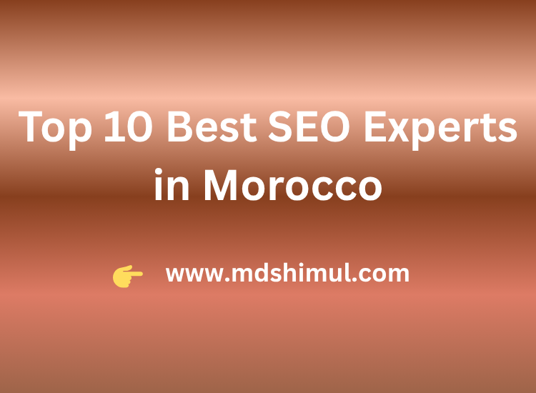 Top 10 Best SEO Experts in Morocco – Top 10 in 2025