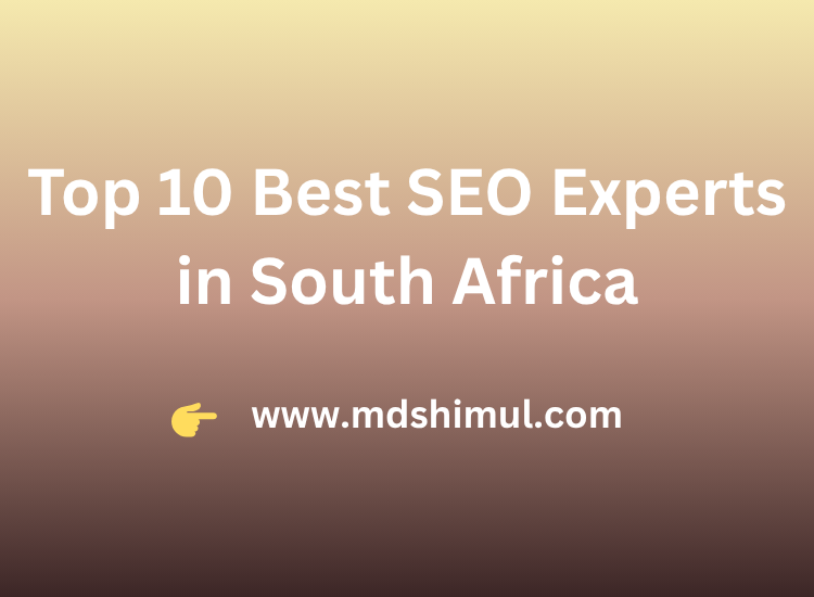 Top 10 Best SEO Experts in South Africa